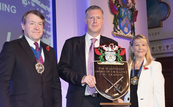 Photo of Winner of The Plasterers Livery Award